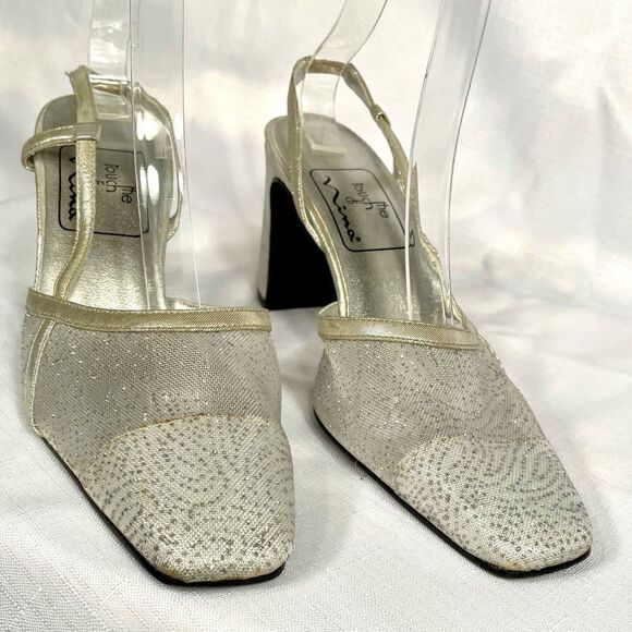 THE TOUCH OF NINA SULVER SKUNG-BACK 7.5 3” HEEL - Picture 3 of 5